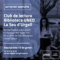 Club de lectura Biblioteca UNED La Seu d’Urgell
